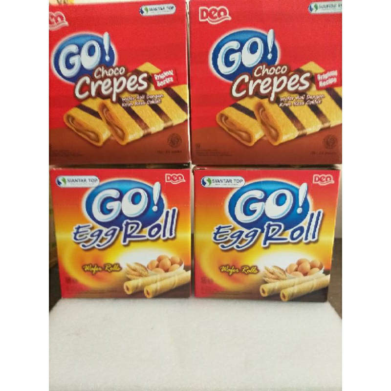 

Go choco crepes / Go egg roll / go eggroll / go crepes box