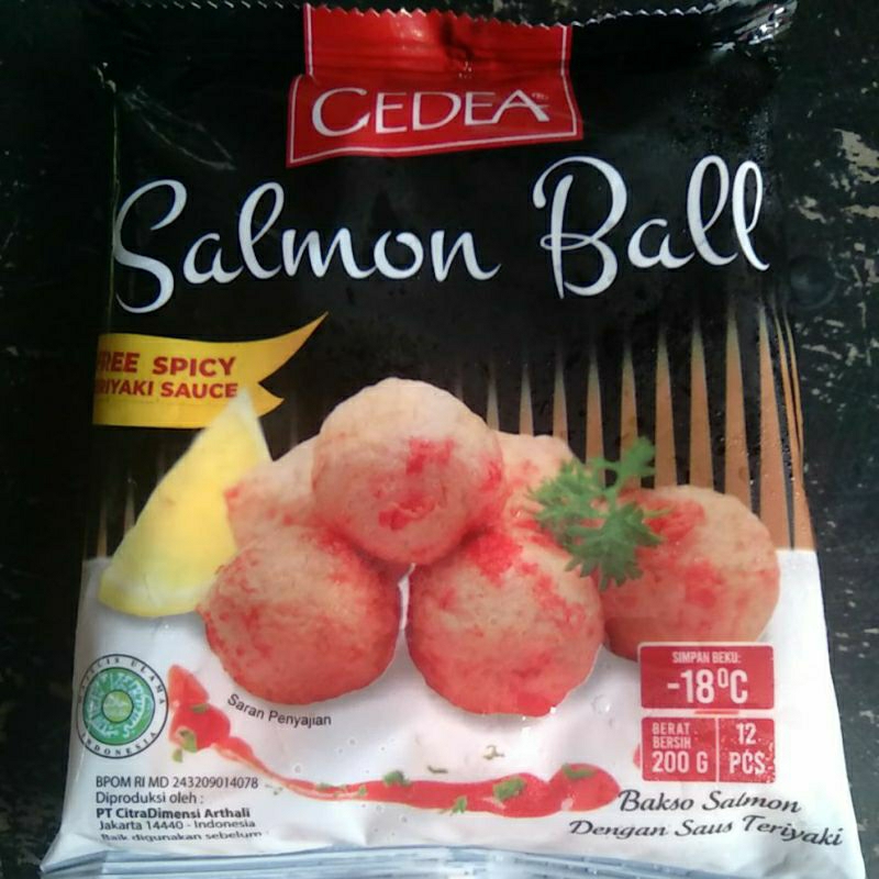 

cedea salmon ball 200 gr