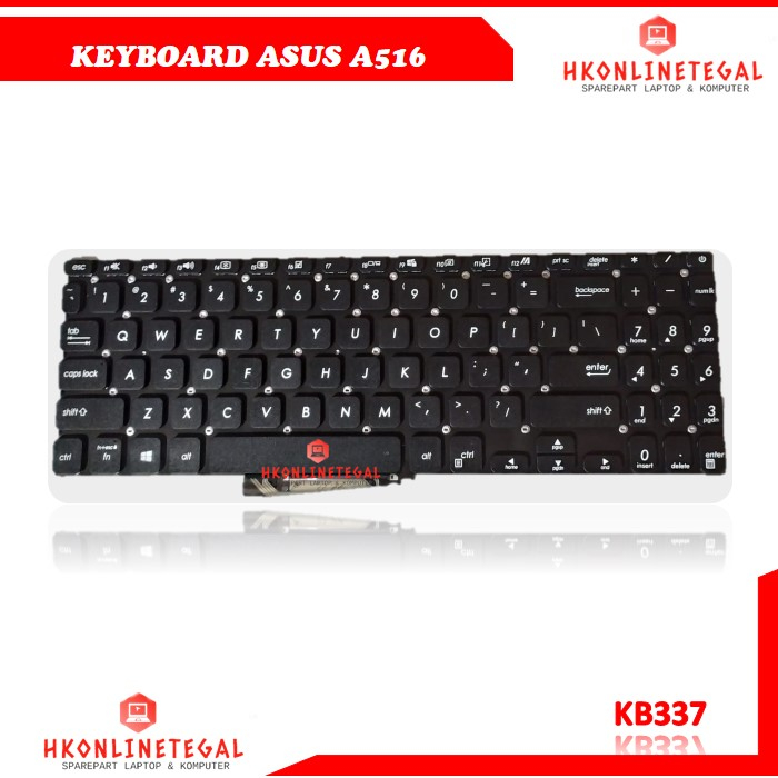 Keyboard Asus A516 A516J A516JA A516JAQ X516 X516J X516JA X516JP EP