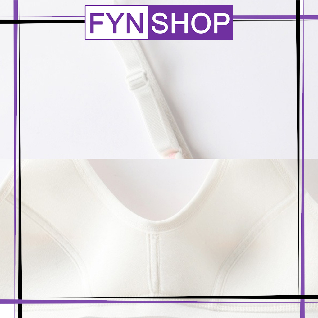 Fynshop ♛ UW120 Bra Remaja Dengan Pengait Tali Penyesuaian Pakaian Dalam Remaja Anak Perempuan