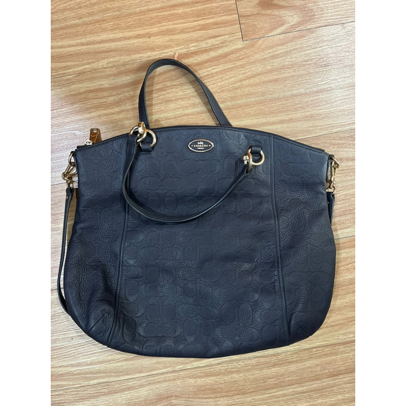 preloved coach leather bag