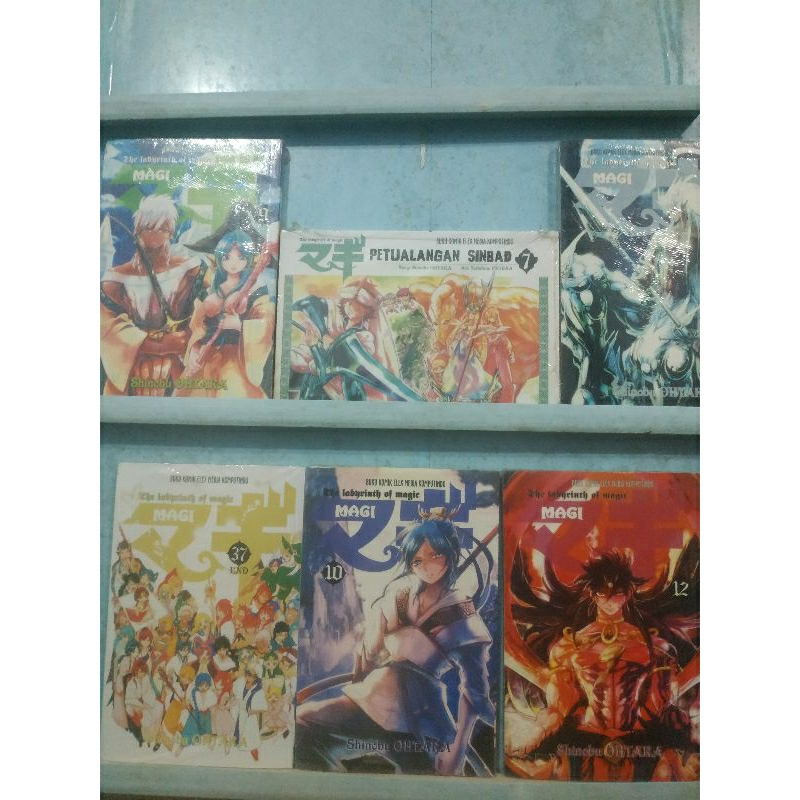 Komik magi & petualangan sinbad