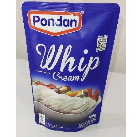 

Pondan Whip cream 100 g