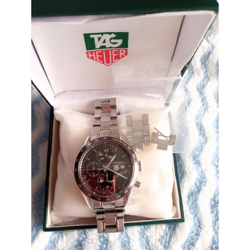 Jam tangan T4G heuer jan manuel fangio otomatis clone swiss(second )