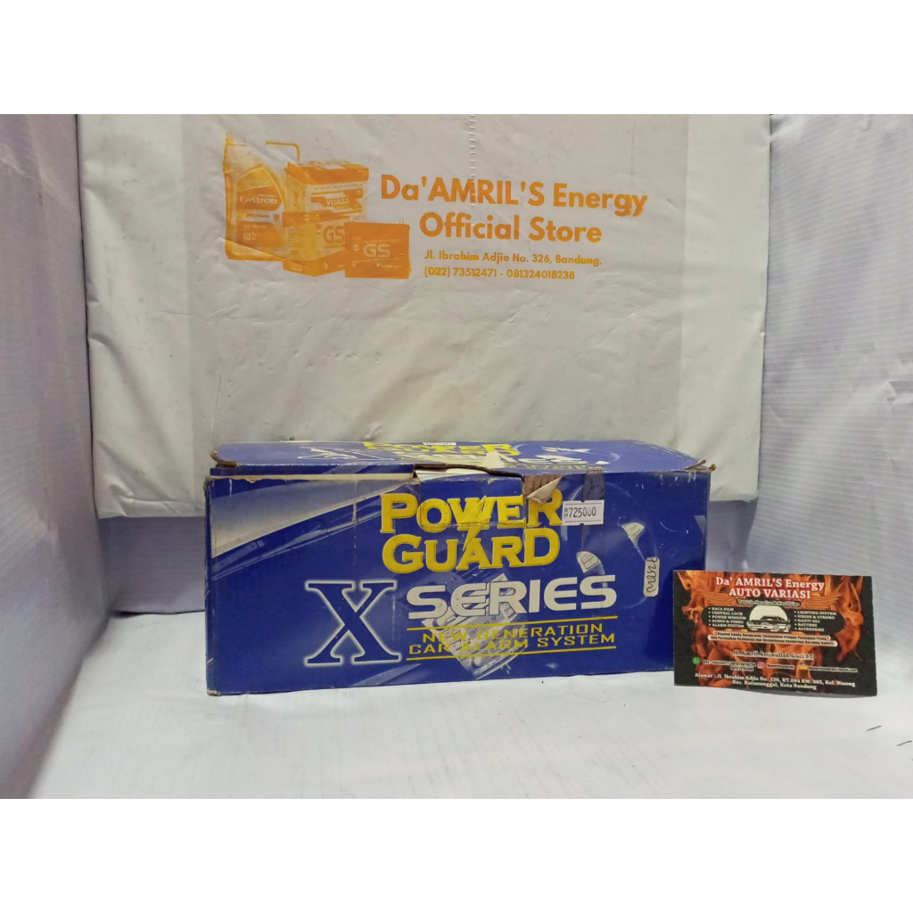 ALARM POWER GUARD X SERIES MOBIL