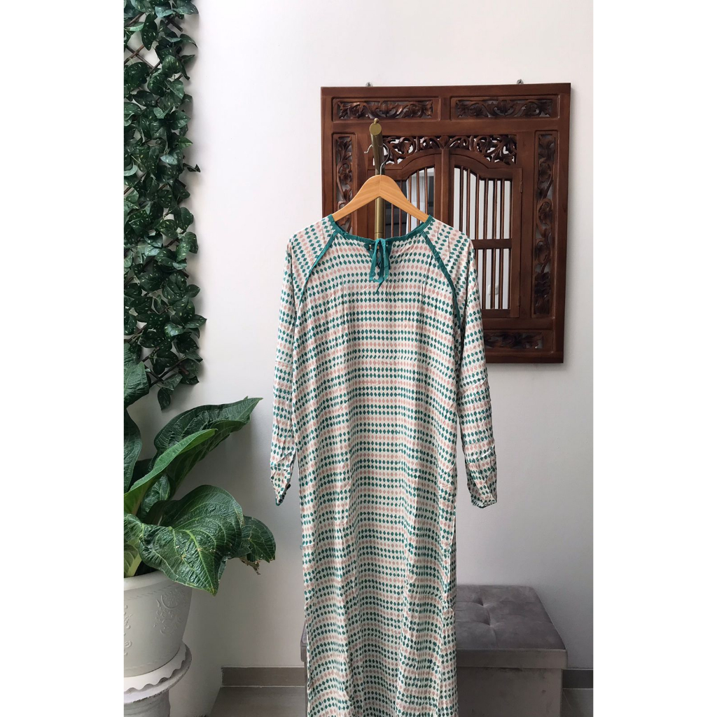 LONG DRESS BATIK PEKALONGAN BY LUZA