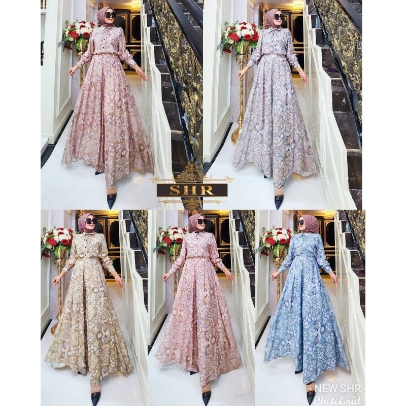 NEW SHR ORI 100% SET SETELAN CELANA KULOT KATUN BKK SYAHIRA