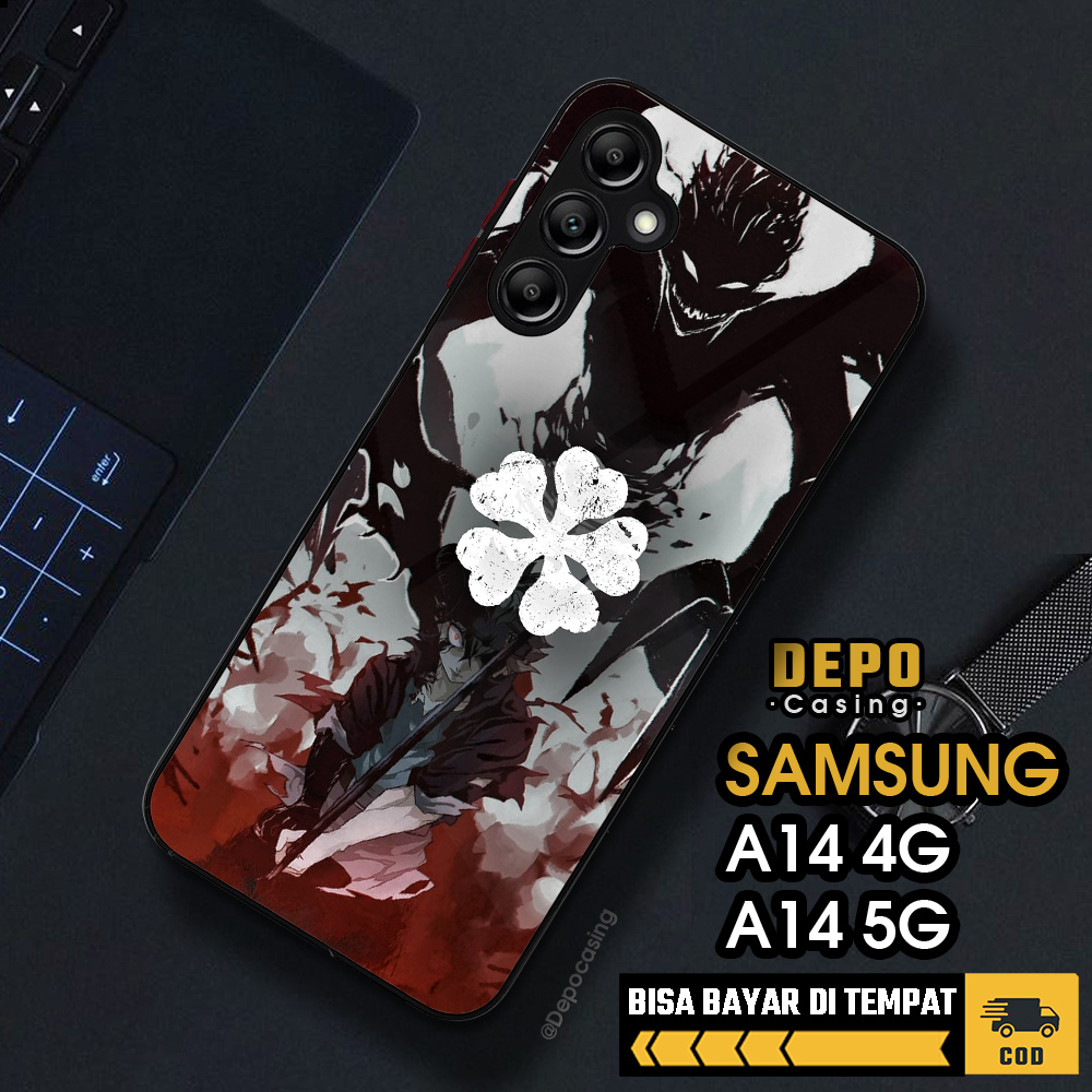 Case Samsung A14 4G A14 5G Casing Samsung A14 4G A14 5G Depo Casing [BLCR] Case Glossy Case Aestheti