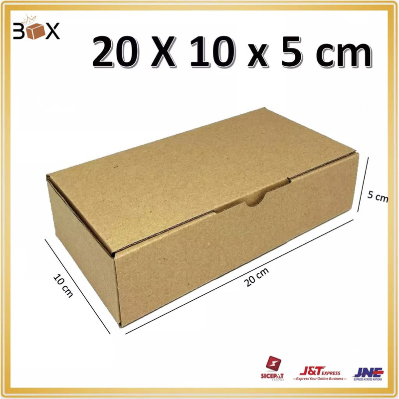 

10 Pcs Kardus Packing 20x10x5 cm Box polos baru | Box | boxsliplock | Box DieCut | Box Hampers | Box Souvenir | box skincare | box Baju | Box Hijab | box pizza | box jam
