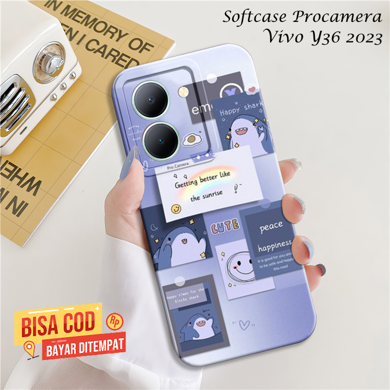 Case Vivo Y36 2023 Softcase Vivo Y36 2023 New Silicon Lentur Motif Cartun Softcase Vivo Y36 Terbaru 