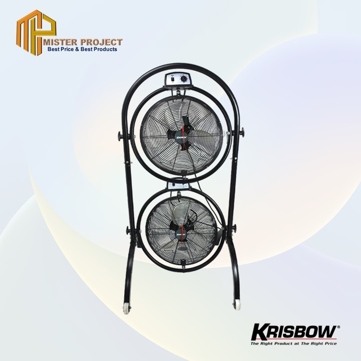 Krisbow 16 Inci Kipas Angin Berdiri Industrial