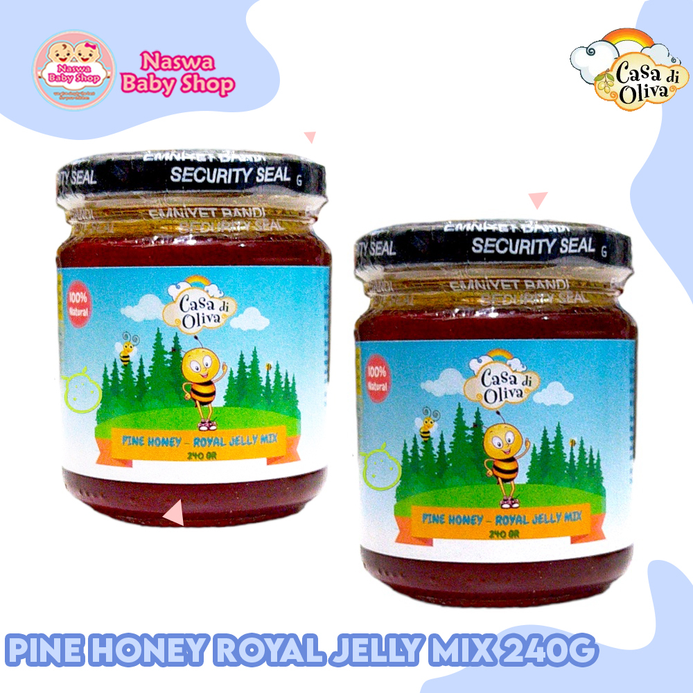 

Casa Di Oliva Pine Honey Royal Jelly Mix Madu Sehat Anak 240g