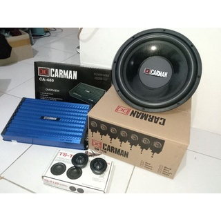 PAKET AUDIO MOBIL  CARMAN FULL SET