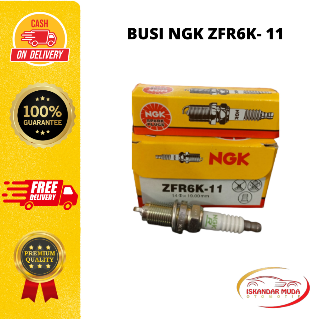 Busi NGK ZFR6K - 11 100% ORIGINAL