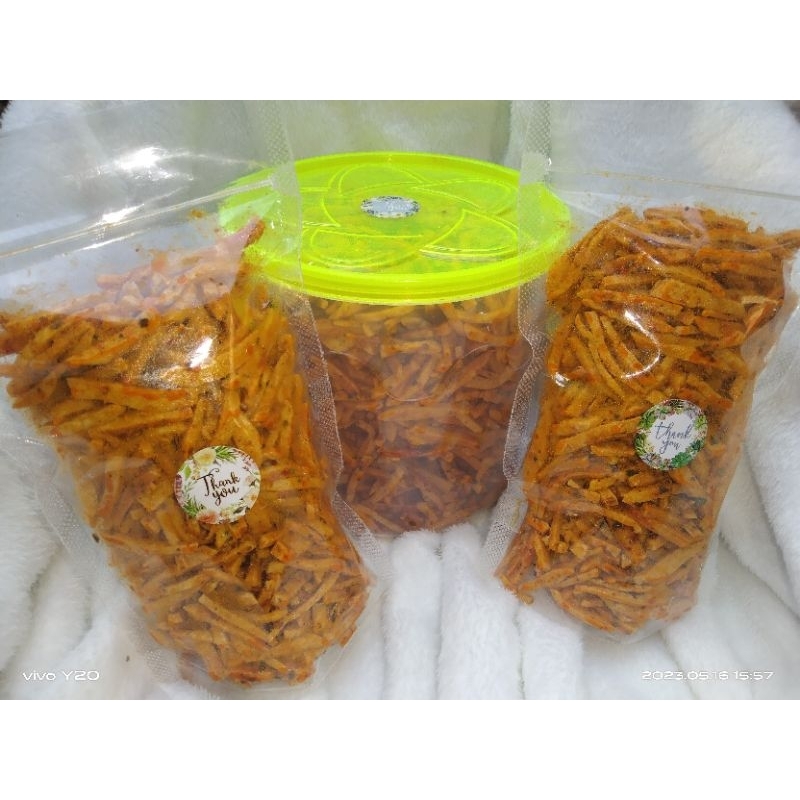 

Basreng atom balado pedas manis gurih