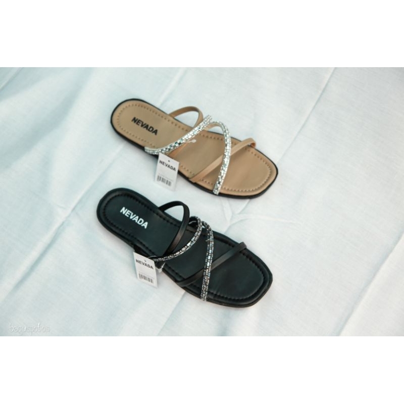 Sandal wanita terbaru 2023/Sandal teplek/Sandal Nevada