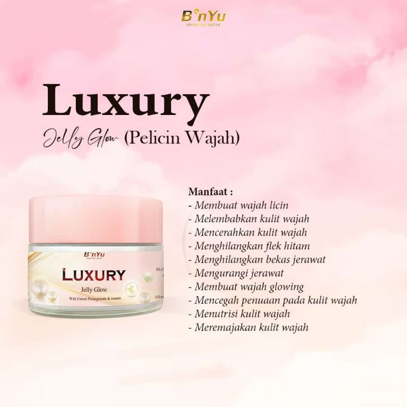 Cream Pelicin Wajah BPOM// B'Nyu Luxury// Wajah Glowing