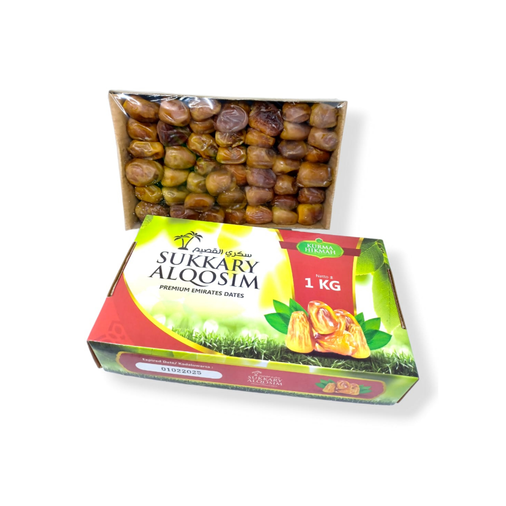 

Kurma Sukari SUKKARY AL QOSIM Premium Emirates Dates 1Kg