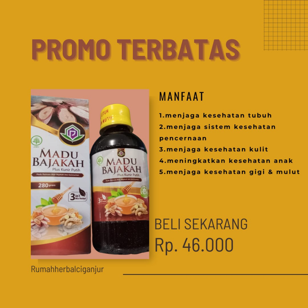 MADU BAJAKAH KUNIR PUTIH MADU BAJAKAH  Madu Bajakah Plus Kunir Putih Madu Bajakah Original Madu Baja