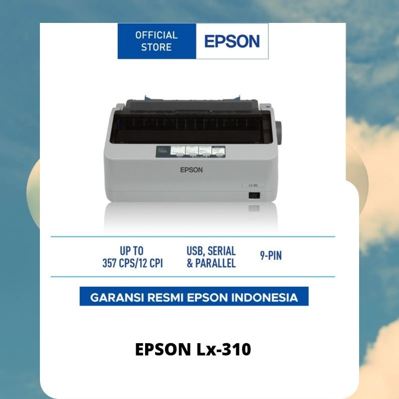 PRINTER EPSON LX 310 PRINTER EPSON LX310 PRINTER EPSON LX-310 DOTMATRIX epson LX 310