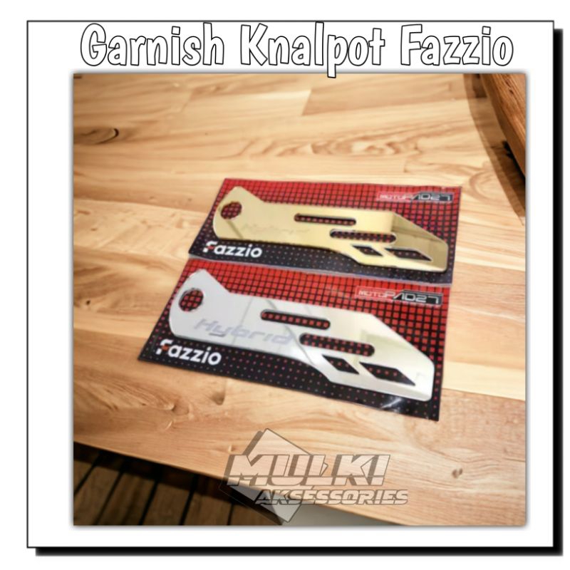 Garnish Knalpot Fazzio Muffler Garnish Cover Knalpot Fazzio