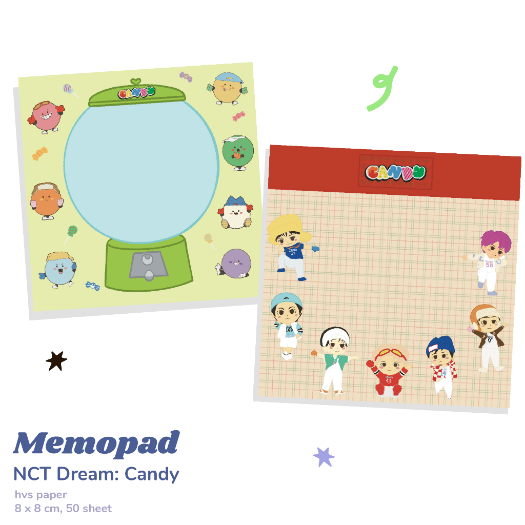 

NCT Dream Candy Memopad