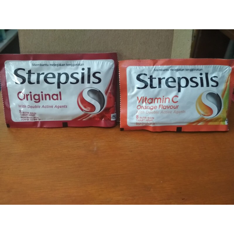 

strepsils sachet orange / original