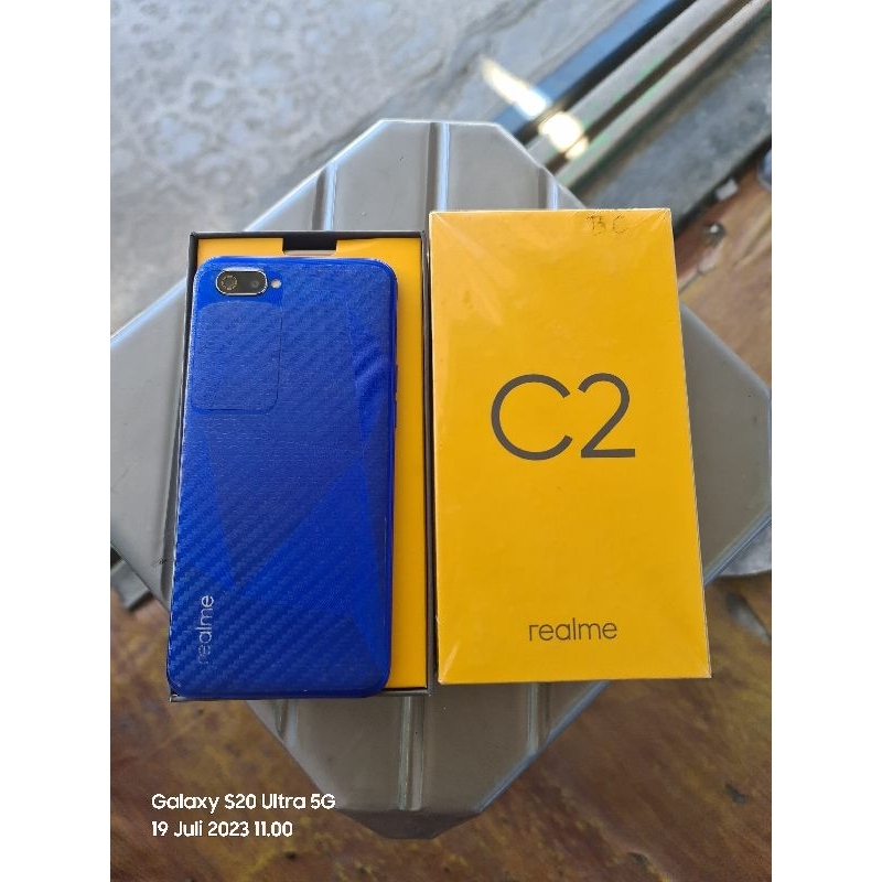 (SECOND) Realme C2 ram 3/32 Fullset Segel