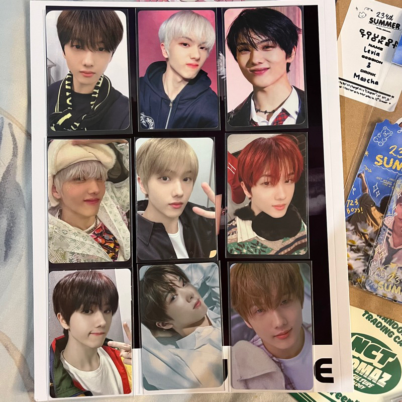 Jisung Emblem, Jisung Yizhiyu Glimo, Jisung BFE Individual, Jisung Digipack Glimo, Jisung Selca Sanr