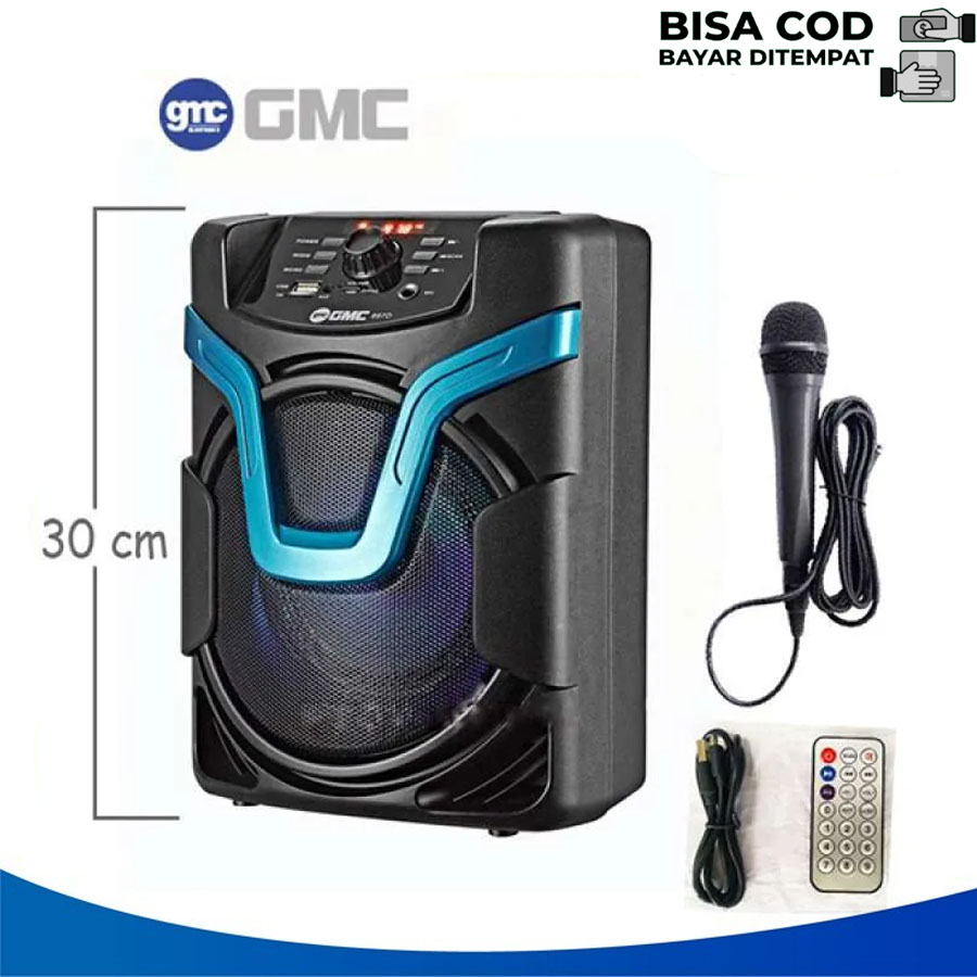 Speaker GMC 897D Bluetooth Free MIC Suara Mantap