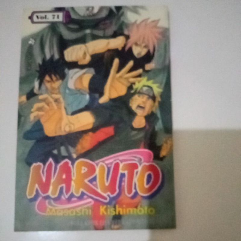 komik buku naruto vol 71