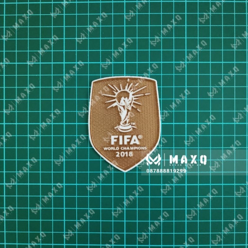 PATCH PRANCIS FRANCE WC 2018 WINNER JUARA PIALA DUNIA 2018