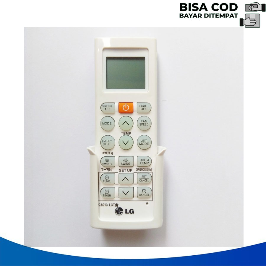 Remot AC LG DUAL INVERTER AKB75075801 + BRACKET GRADE ORIGINAL