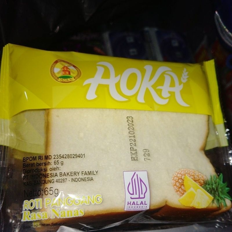 

roti aoka nanas