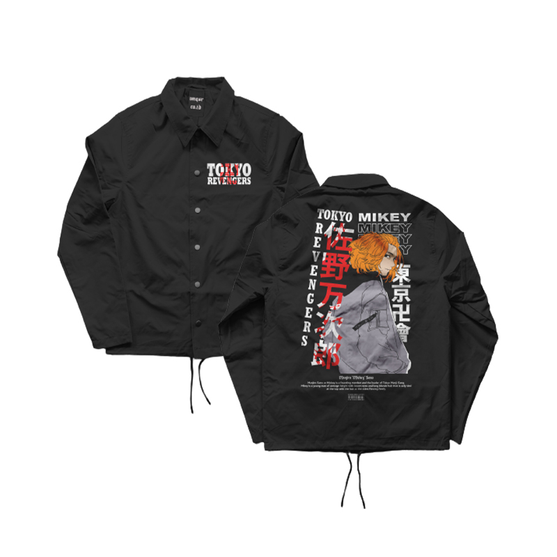 JAKET COACH ANIME MIKEY TOKYO REVENGERS/JAKET COACH ANIME TERBARU/JAKET COACH LIMITED EDITION/JAKET 