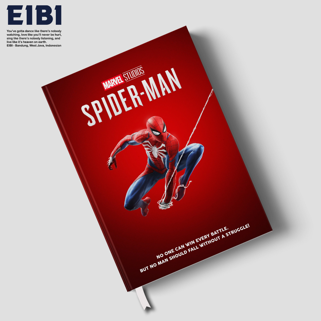 

Eibibook Buku Tulis Catatan Notebook Hardcover Marvel Series Spiderman