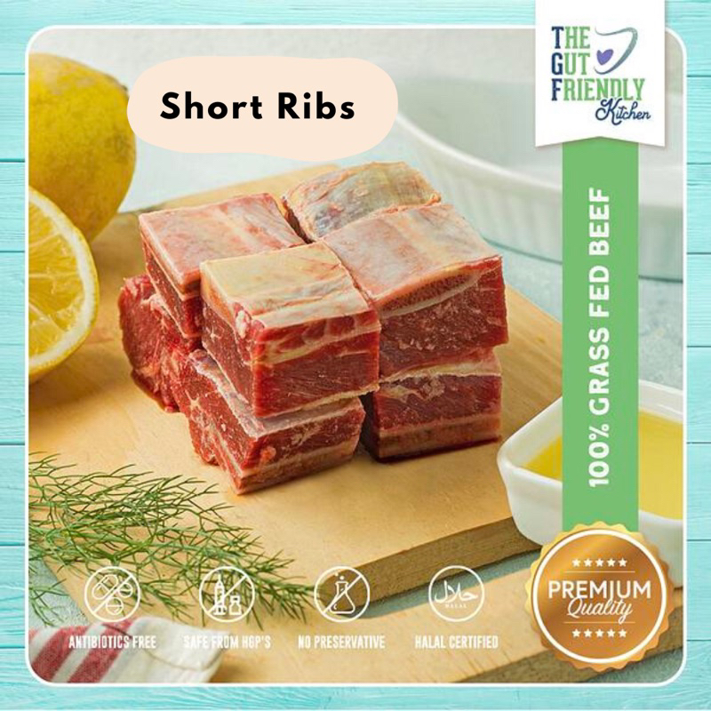 

TGF Short ribs Grassfed Finished NZ 500gr
