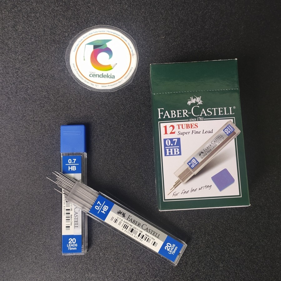 

Isi Refill Pensil Mekanik 0.7 HB FABER CASTELL