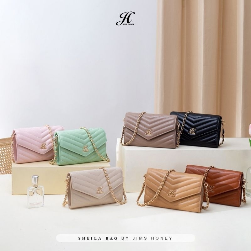 SHEILA BAG JIMSHONEY / MINI BAG / TAS HP / TAS KECIL MUAT BANYAK MODEL BARU
