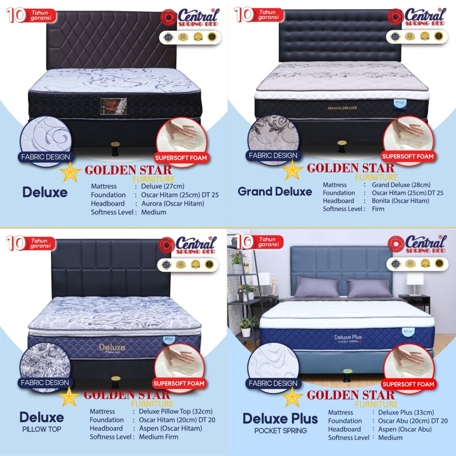 Kasur Springbed Central SET 180x200 spring bed 180 x 200 PROMO no1