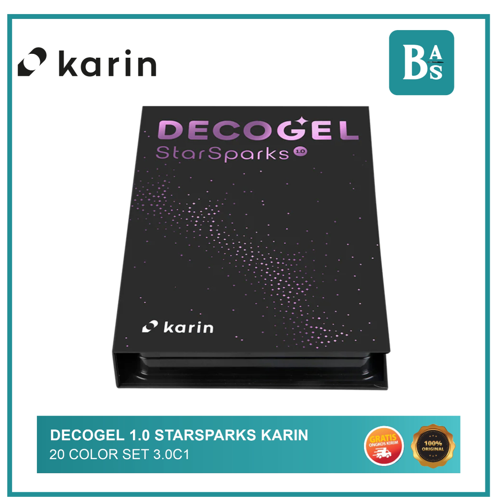 

Decogel 1.0 Star Sparks Karin 20 Color Set 30C1