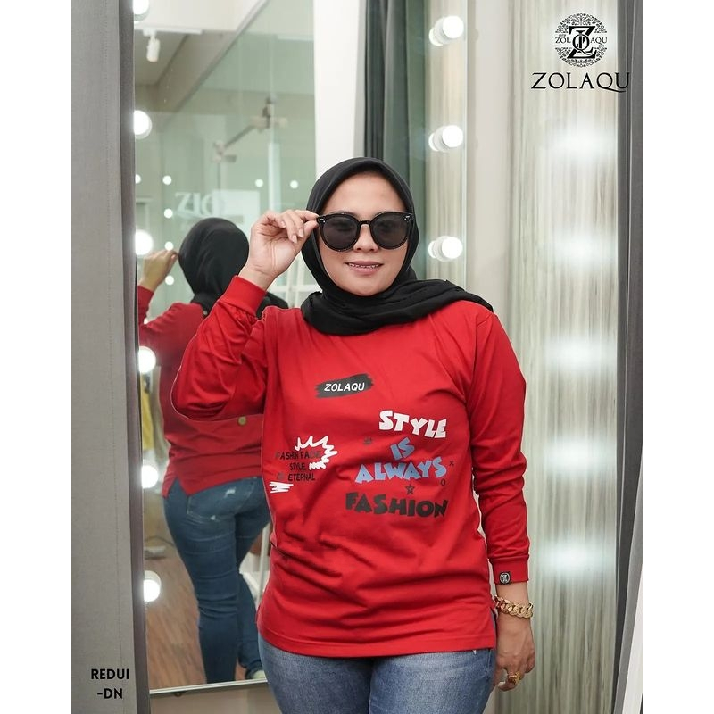 KAOS ZOLAQU FASHION TERBARU / KUALITAS TERBAIK / FOR HIJAB STYLE CASUAL
