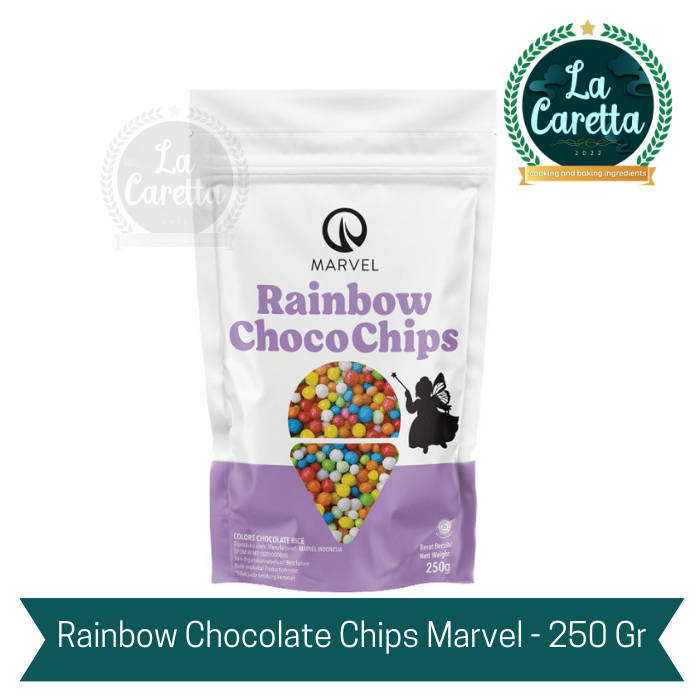 

Rainbow Chocolate Chip Marvel 250 Gr