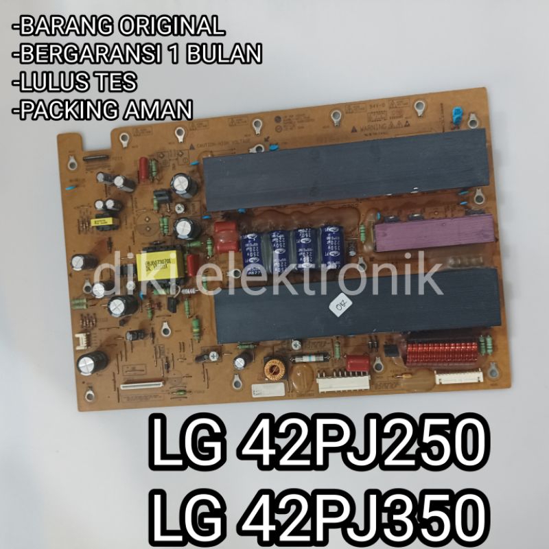 Y-MAIN TV LG 42PJ350R Y SUS Y SUSTAIN MODUL TV ORIGINAL