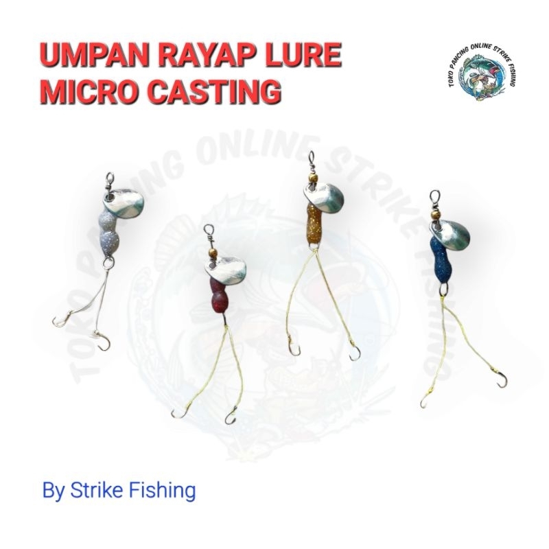 UMPAN RAYAP LURE CASTING WADER,NILA,RED DEVIL
