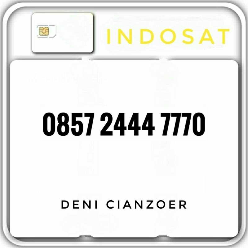 kartu perdana indosat nomor cantik