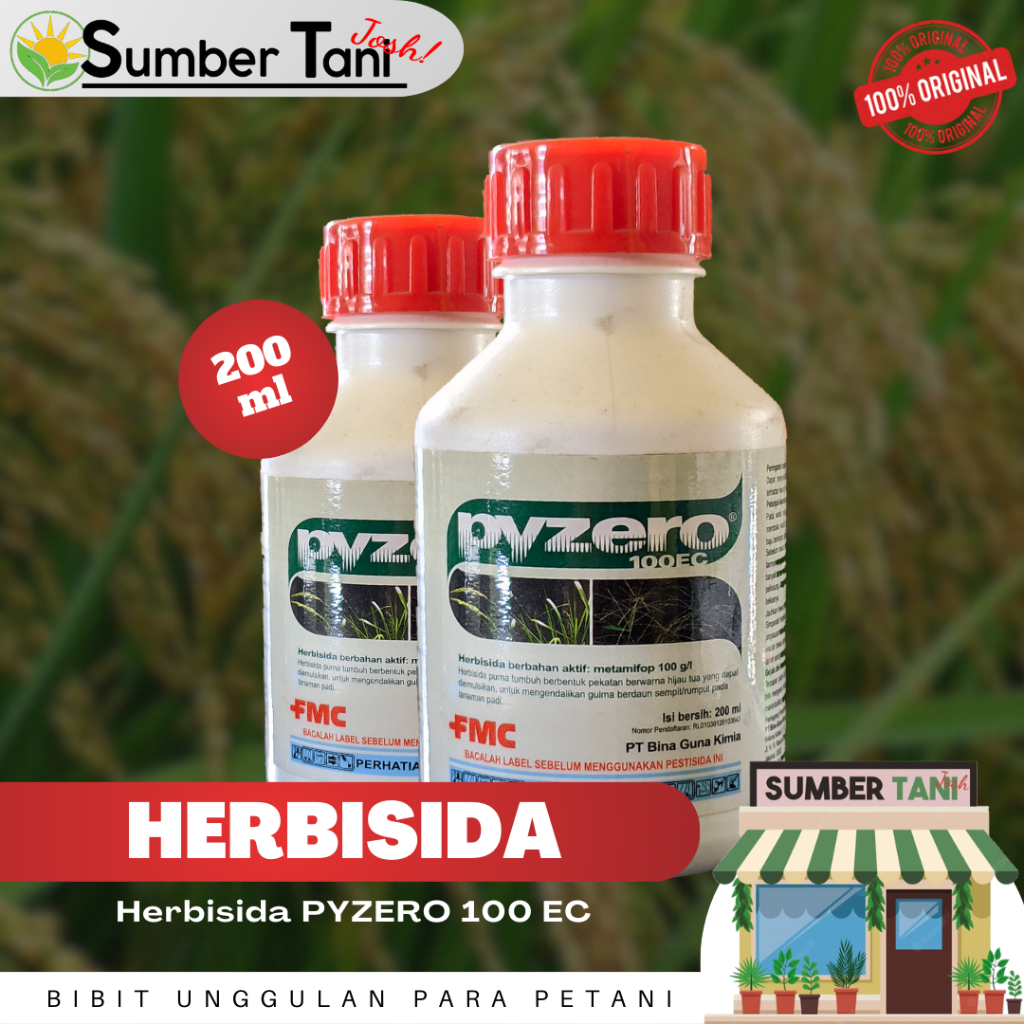 Herbisida Pyzero 100EC Kemasan 200ml