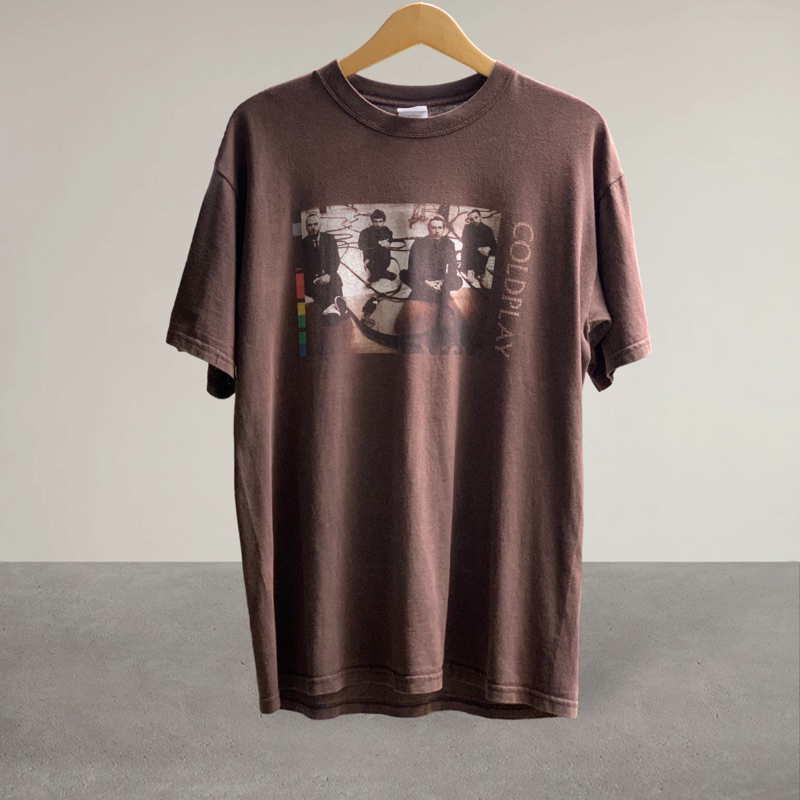 COLDPLAY - TWISTED LOGIC TOUR 2005 (M) KAOS BAND OFFICIAL MERCHANDISE