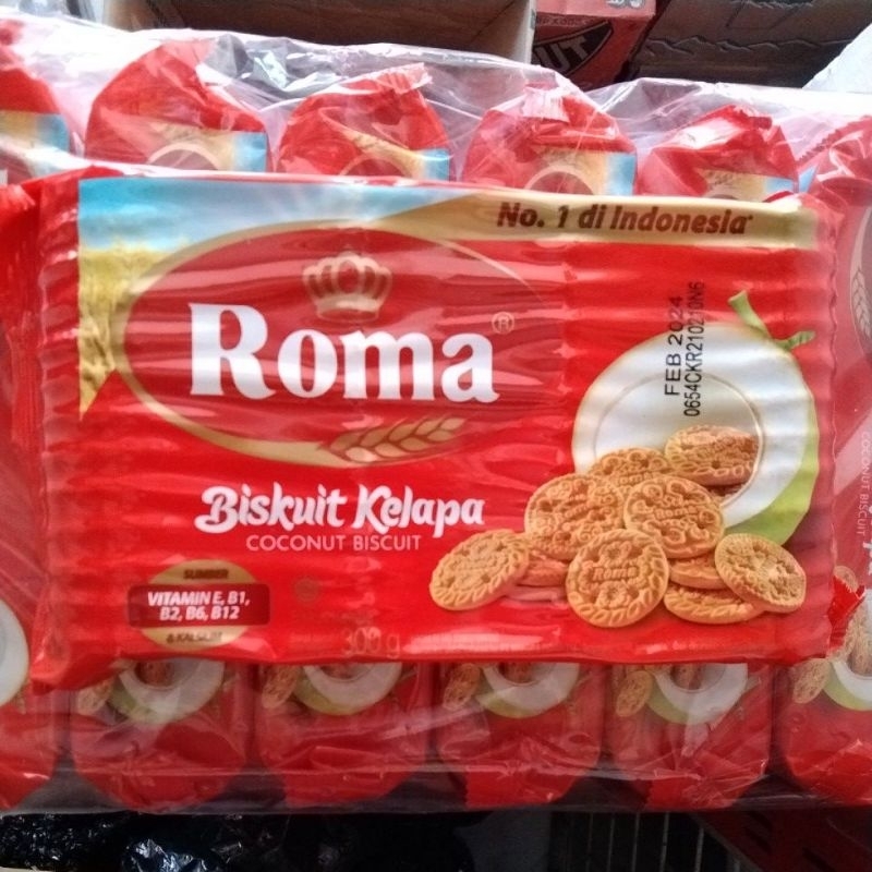

Biskuit Roma Kelapa 300 g