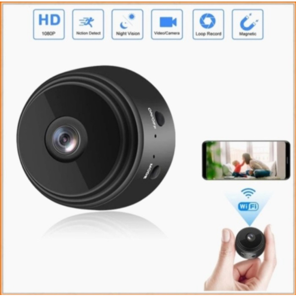 Unik IP Camera / IPCAM V380 Mini Wifi Spy Kamera IP HD1080P Wireless Hidden - IP CAM V380 Diskon